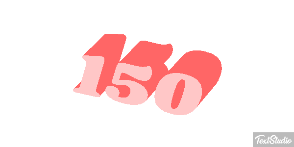 150 Text effect