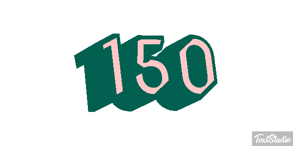 150 Text effect