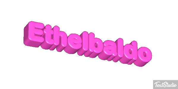 Ethelbaldo Efecto de texto