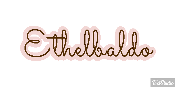 Ethelbaldo Efecto de texto