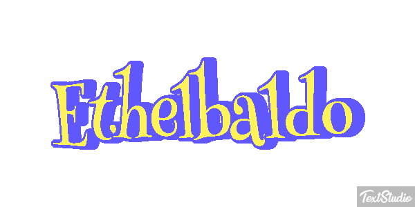 Ethelbaldo Efecto de texto