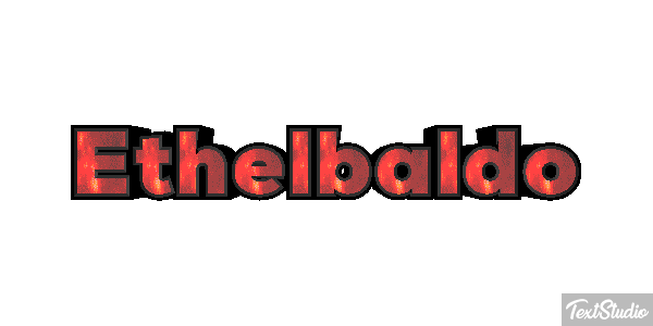 Ethelbaldo Efecto de texto