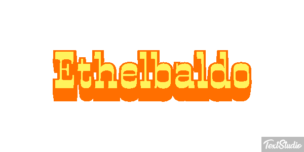 Ethelbaldo Efecto de texto