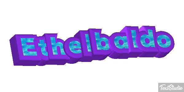 Ethelbaldo Efecto de texto