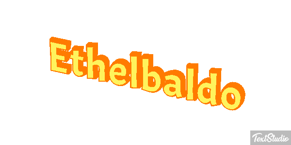 Ethelbaldo Efecto de texto