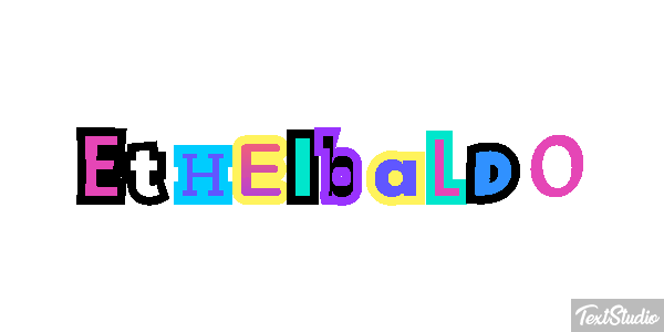 Ethelbaldo Efecto de texto