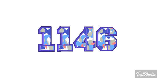 1146 Tekst effect
