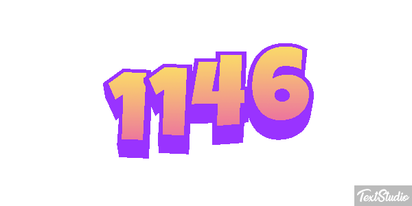 1146 Tekst effect
