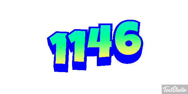 1146 Tekst effect
