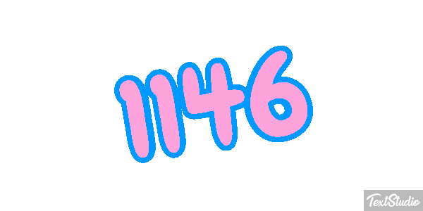 1146 Tekst effect