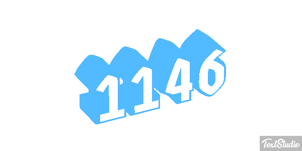 1146 Tekst effect