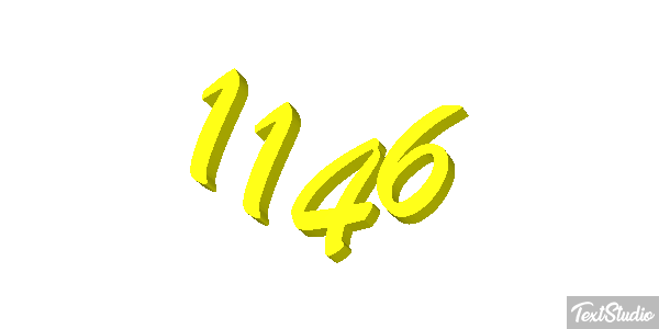 1146 Tekst effect