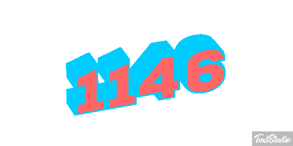 1146 Tekst effect