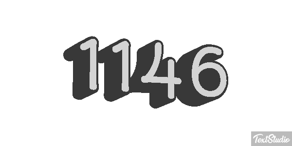 1146 Tekst effect