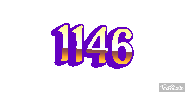 1146 Tekst effect