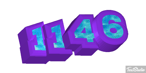1146 Tekst effect