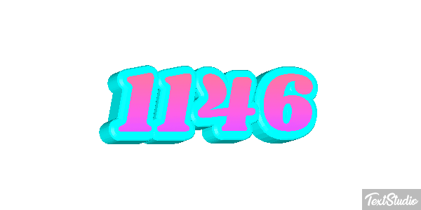 1146 Tekst effect