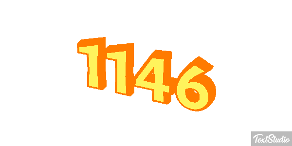 1146 Tekst effect