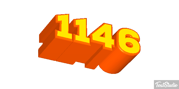 1146 Tekst effect