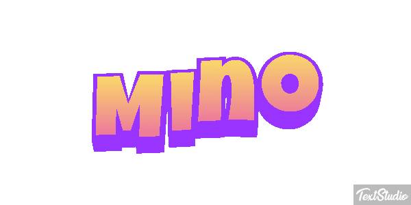 Mino Effetto testo