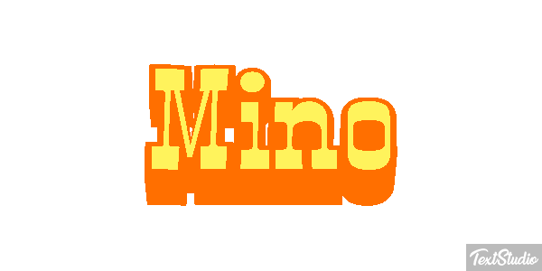 Mino Effetto testo