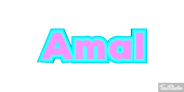 Amal Text effect