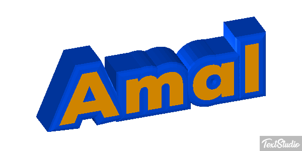Amal Text effect