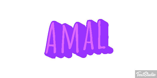Amal Text effect