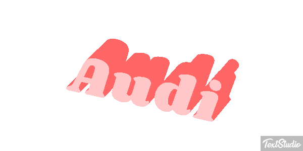 Audi Efeito do texto