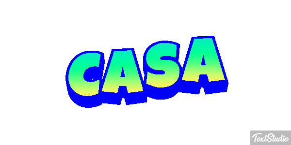 Casa Efecto de texto