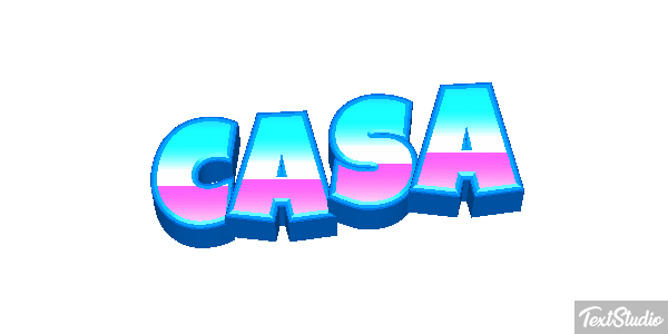 Casa Efecto de texto