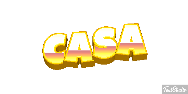 Casa Efecto de texto
