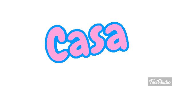 Casa Efecto de texto
