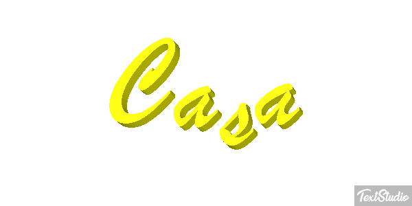 Casa Efecto de texto