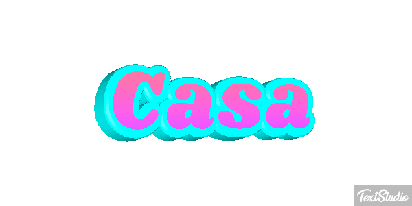 Casa Efecto de texto