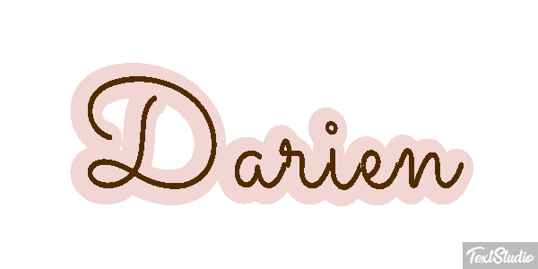 Darien Effet de texte