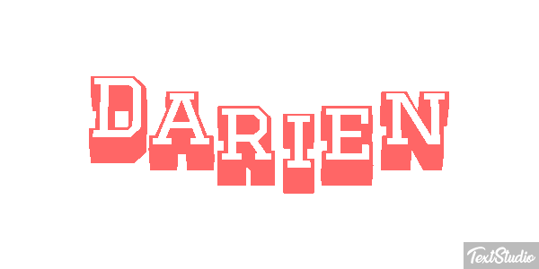 Darien Effet de texte