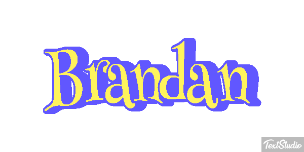 Brandan Text effect