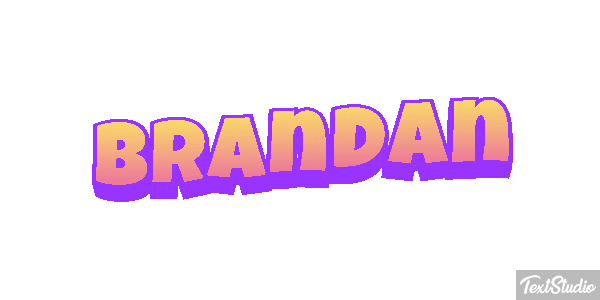 Brandan Text effect