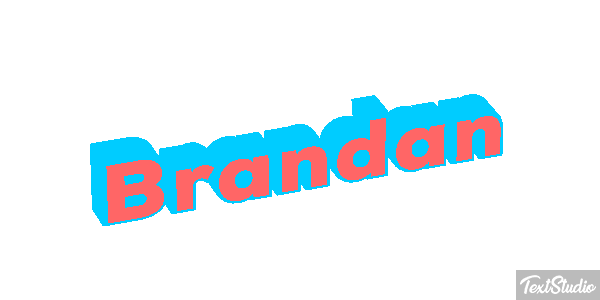 Brandan Text effect