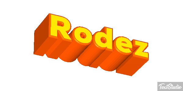 Rodez Efekt tekstowy