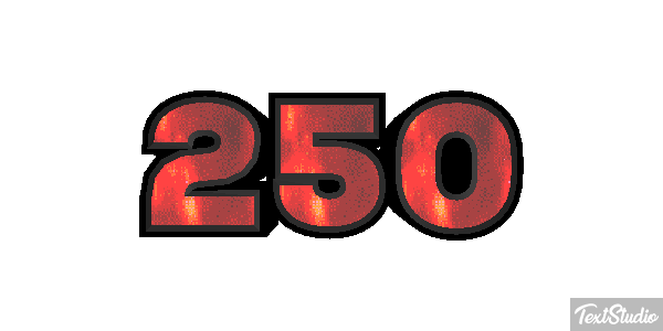 250 Text effect