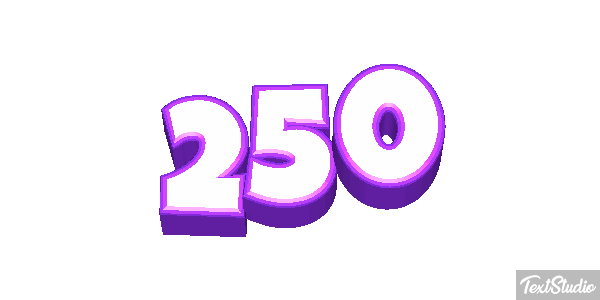250 Text effect