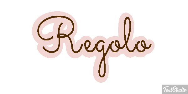 Regolo Effetto testo