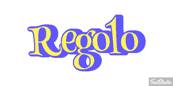 Regolo Effetto testo