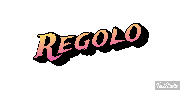 Regolo Effetto testo