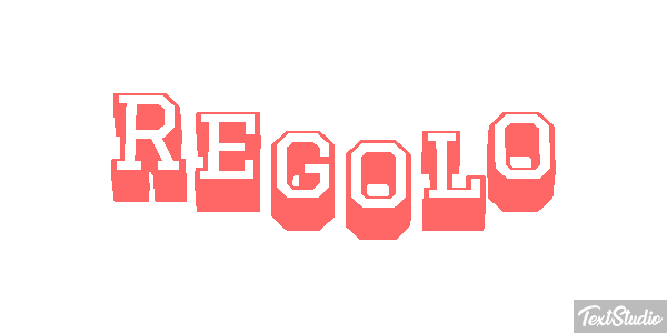 Regolo Effetto testo