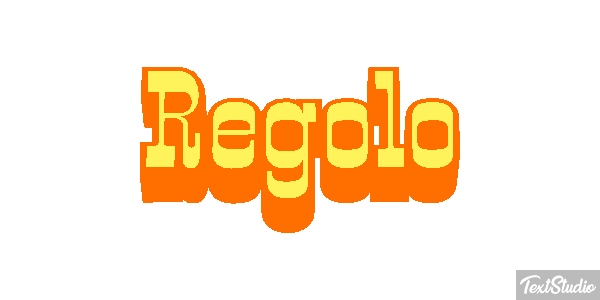 Regolo Effetto testo