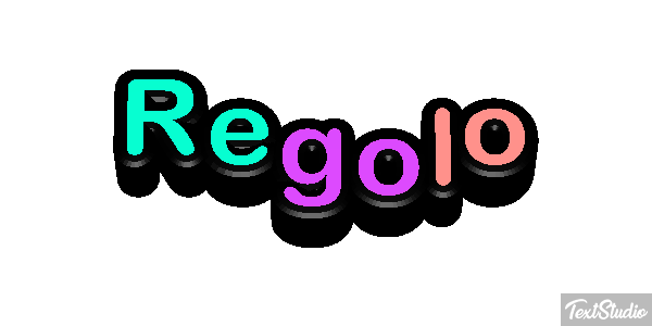 Regolo Effetto testo