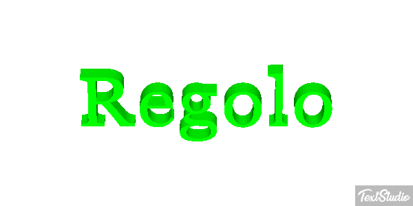 Regolo Effetto testo